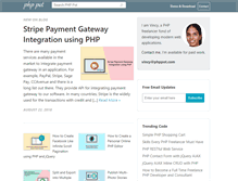 Tablet Screenshot of phppot.com
